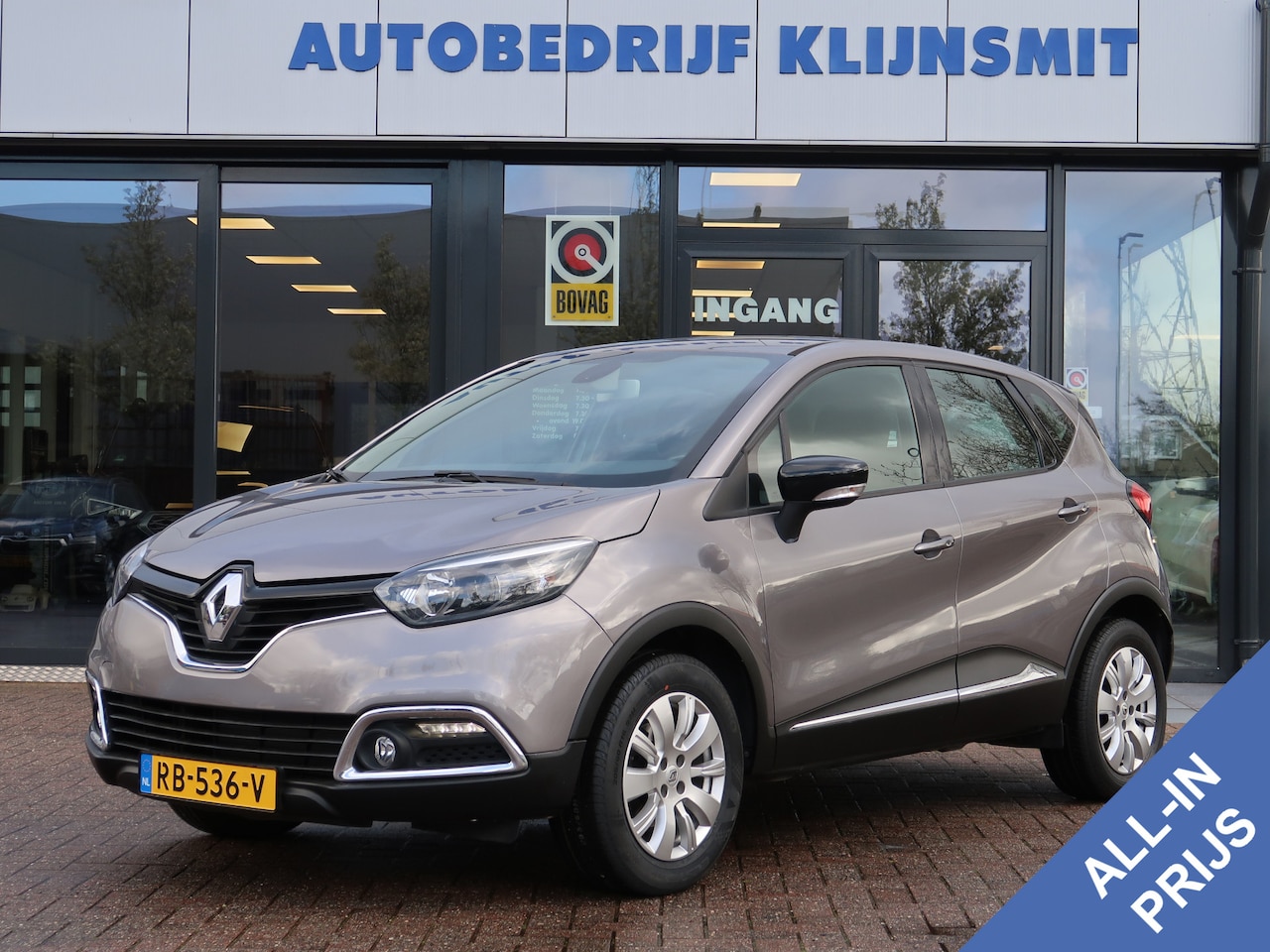 Renault Captur - 1.2 TCe Dynamique | trekhaak | parkeersensoren | navigatie | stoelverwarm. - AutoWereld.nl