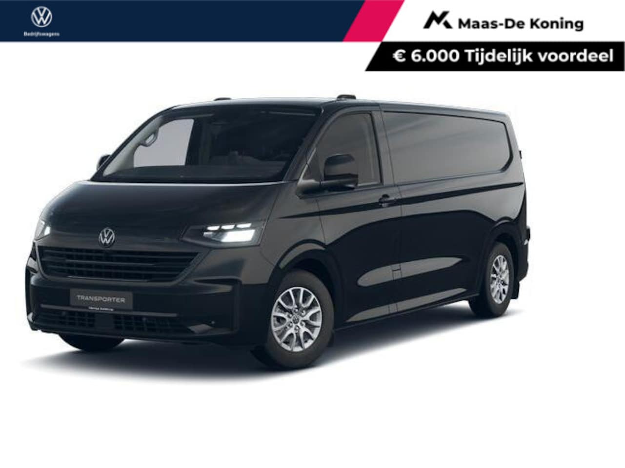Volkswagen e-Transporter - Bedrijfswagens Bestelwagen Style 70kWh 218pk L2 735939 - AutoWereld.nl