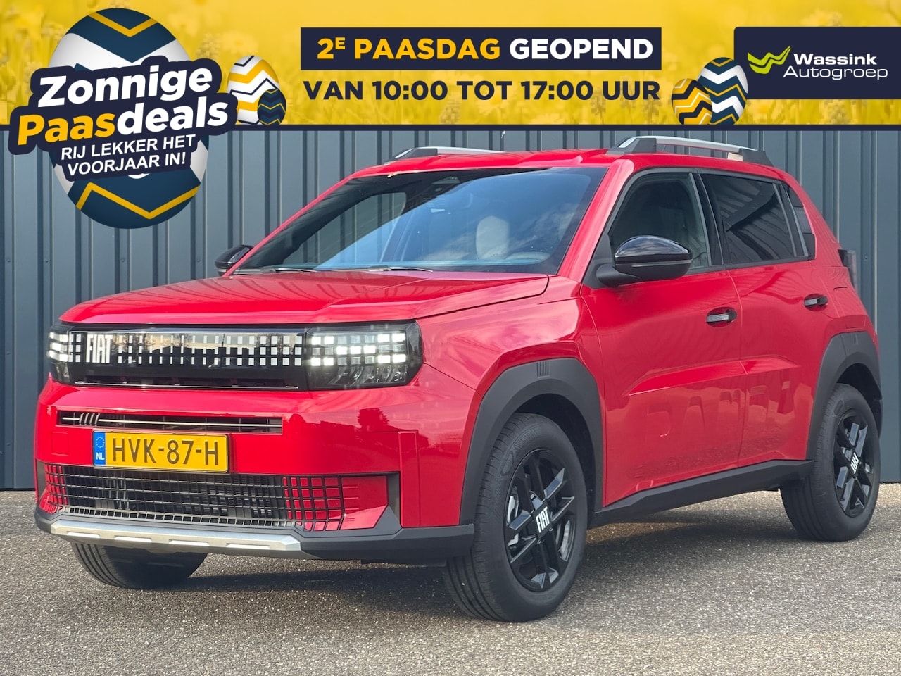 Fiat Grande Panda - 1.2 Hybrid 100pk AUTOMAAT Icon | Style Pack | Lichtmetaal | Privacy glass I Carplay I Park - AutoWereld.nl