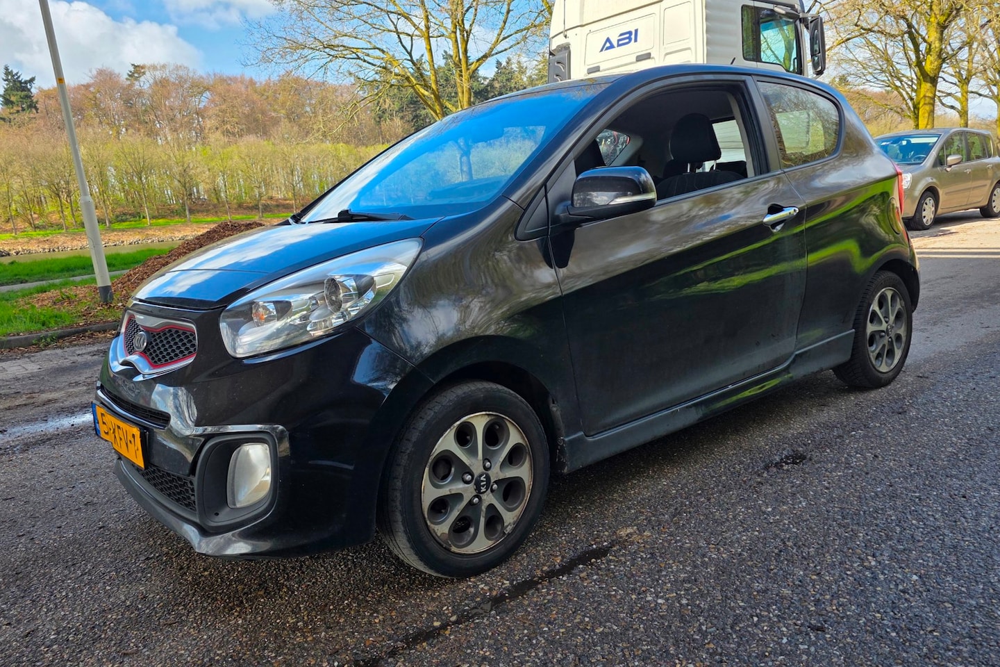 Kia Picanto - 1.2 CVVT ISG Super Pack RONDOM BESCHADIGD - AutoWereld.nl