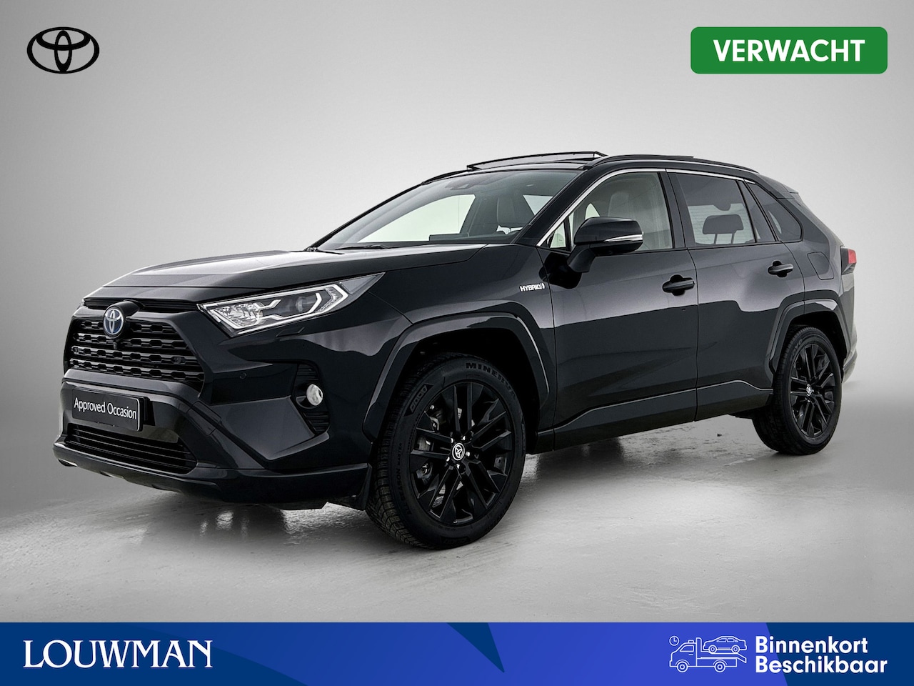 Toyota RAV4 - 2.5 Hybrid Black Edition | JBL | Stoel en stuurwielverwarming | - AutoWereld.nl