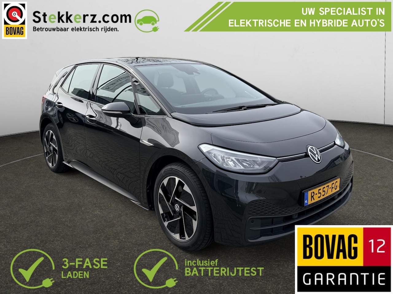 Volkswagen ID.3 - Pro 58 kWh | All-in prijs incl. 12 mnd BOVAG garantie | SOH 95% - AutoWereld.nl