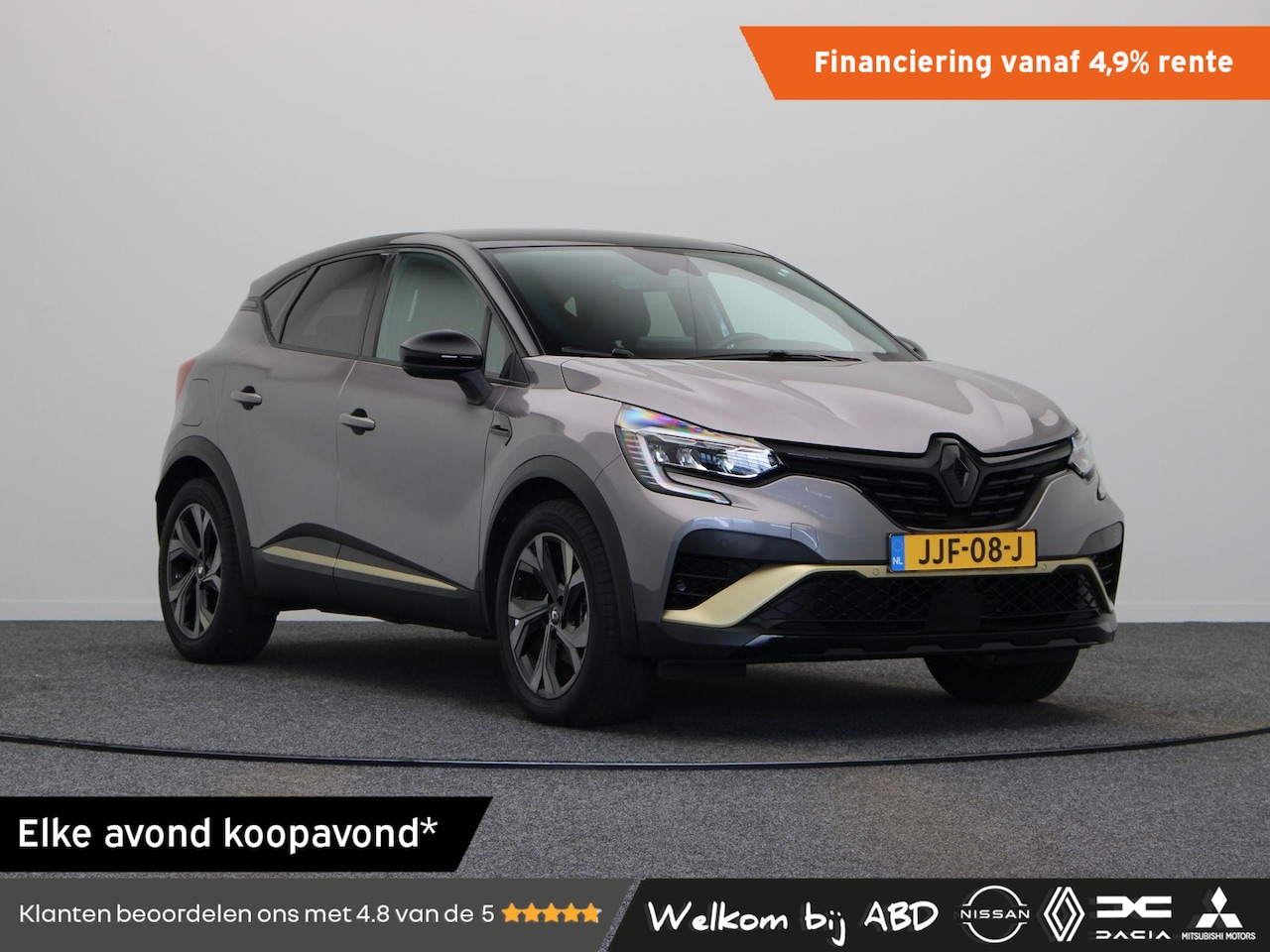 Renault Captur - Hybrid 145pk E-tech Engineered | Achteruitrijcamera | Parkeersensoren voor en achter | Cru - AutoWereld.nl