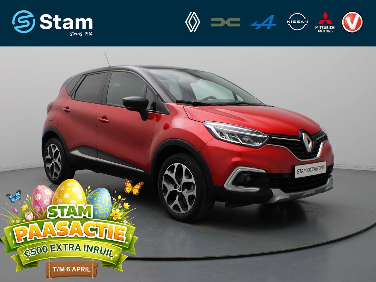 Renault Captur - 90pk TCe Edition One Camera | Cruise | Navi | Parkeersens. v+a - AutoWereld.nl