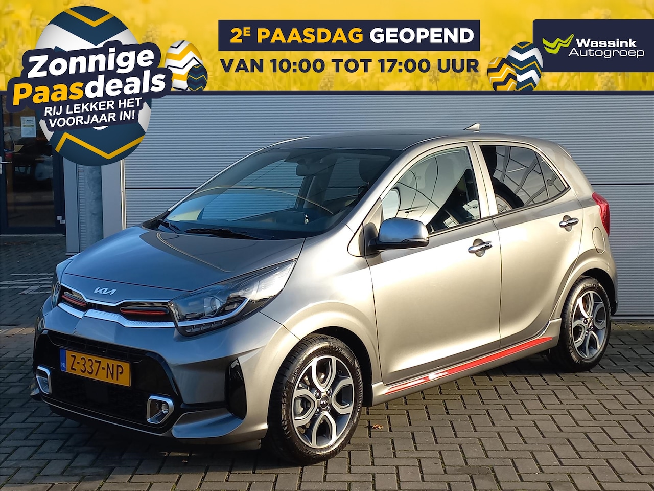 Kia Picanto - 1.0 67pk GT-Line | Climate control | Navigatie | Leer | Lm velgen | Camera | Apple/Android - AutoWereld.nl
