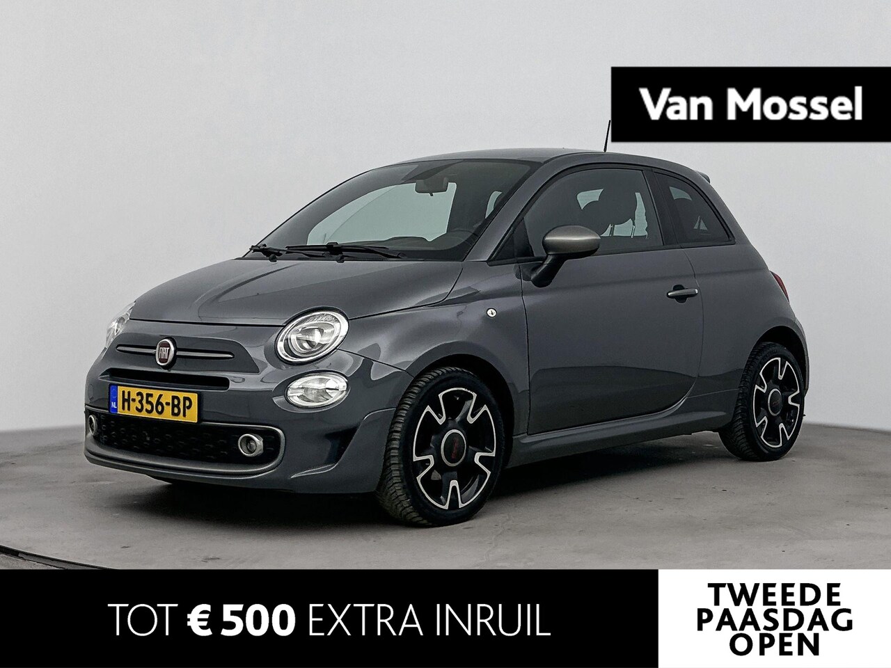Fiat 500 - 0.9 TwinAir Turbo Sport 86PK | Navigatie | Lichtmetalen Velgen | All Season Banden | Cruis - AutoWereld.nl