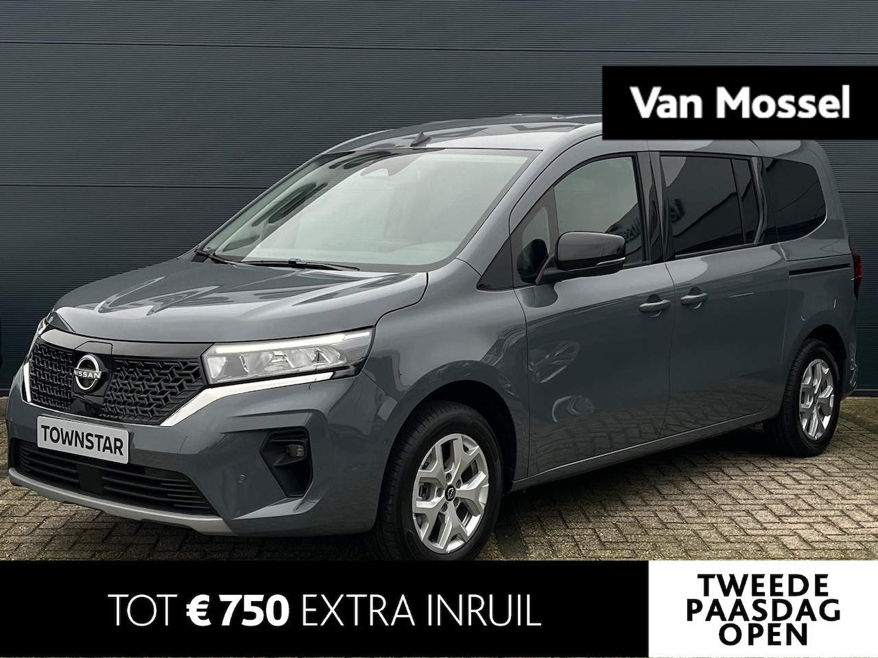 Nissan Townstar Evalia - N-Connecta L2 45 kWh 123PK | Rijklaarprijs! | 7 Persoons | Achteruitrijcamera | Navigatie - AutoWereld.nl