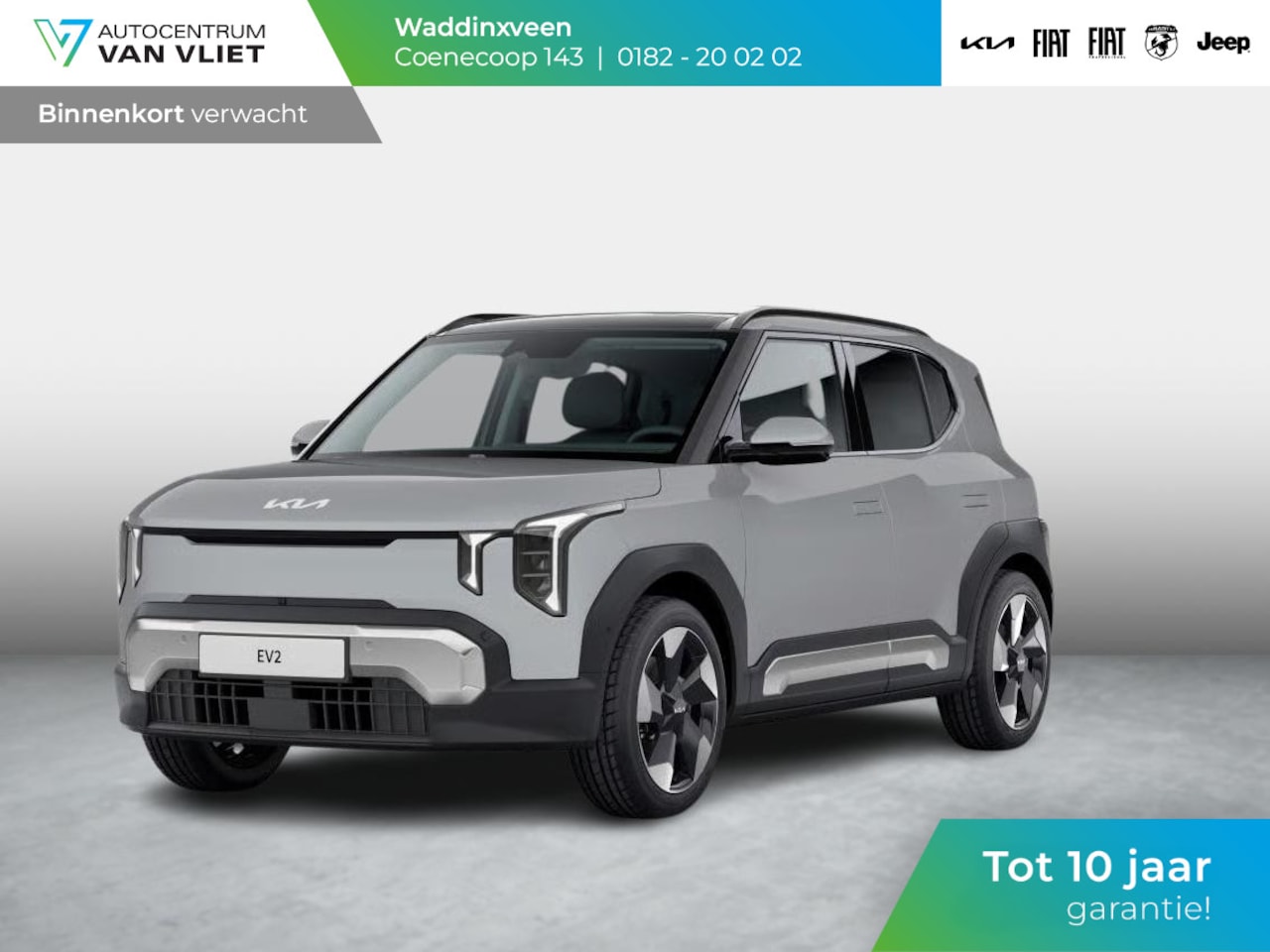 Kia EV2 - Plus 42.2 kWh 5p. | Actieprijs * | Clima | Adapt. cruise | Navi | Dakrails | 18" | Stoel&S - AutoWereld.nl