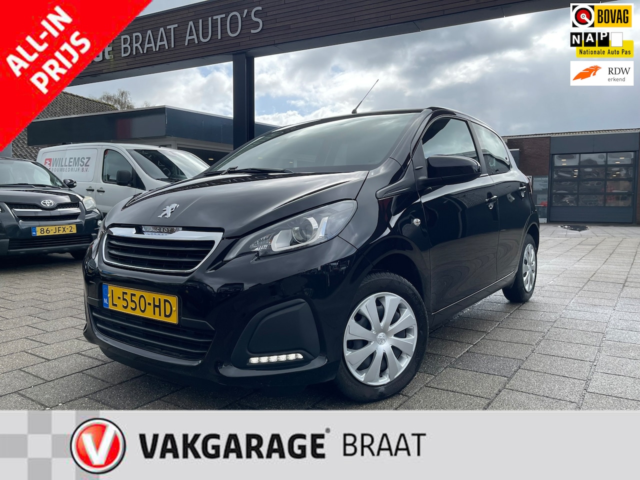 Peugeot 108 - 1.0 l CARPLAY l CAMERA l AIRCO l RIJKLAAR! - AutoWereld.nl