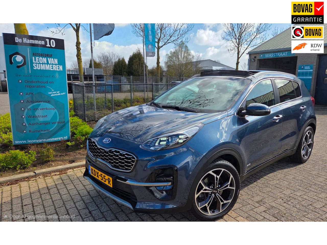 Kia Sportage - 1.6 T-GDI DynamicPlus GT-Line l Keyless l JBL l BLis l Schuif kantel dak l Stoelkoeling l - AutoWereld.nl