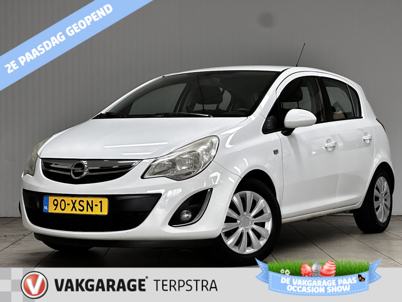 Opel Corsa - 1.2 Anniversay Edition LPG Bi-Fuel/ 5-Drs/ Trekhaak/ Half-Leder/ Airco/ Cruise/ Elek. pakk - AutoWereld.nl