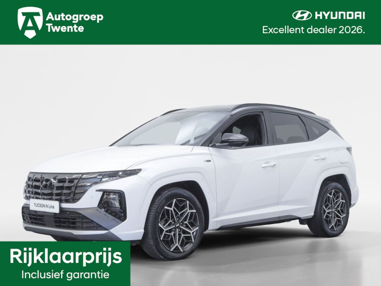 Hyundai Tucson - 1.6 T-GDI HEV N Line Edition | Rijklaarprijs Inclusief Garantie - AutoWereld.nl