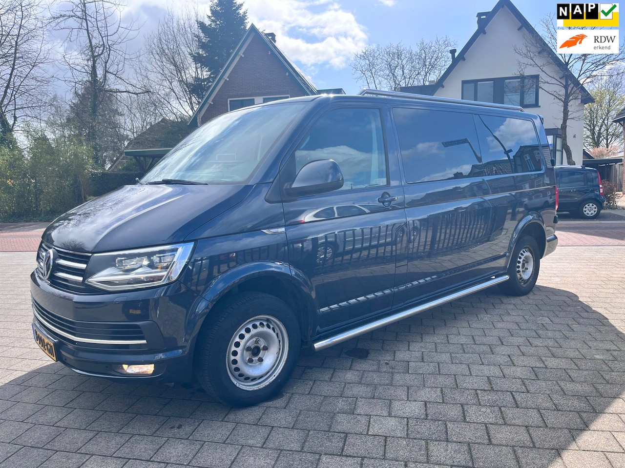 Volkswagen Transporter - 2.0 TDI L2H1DC Highline 5P Autom Xenon Trekhaak PDC Cruise - AutoWereld.nl