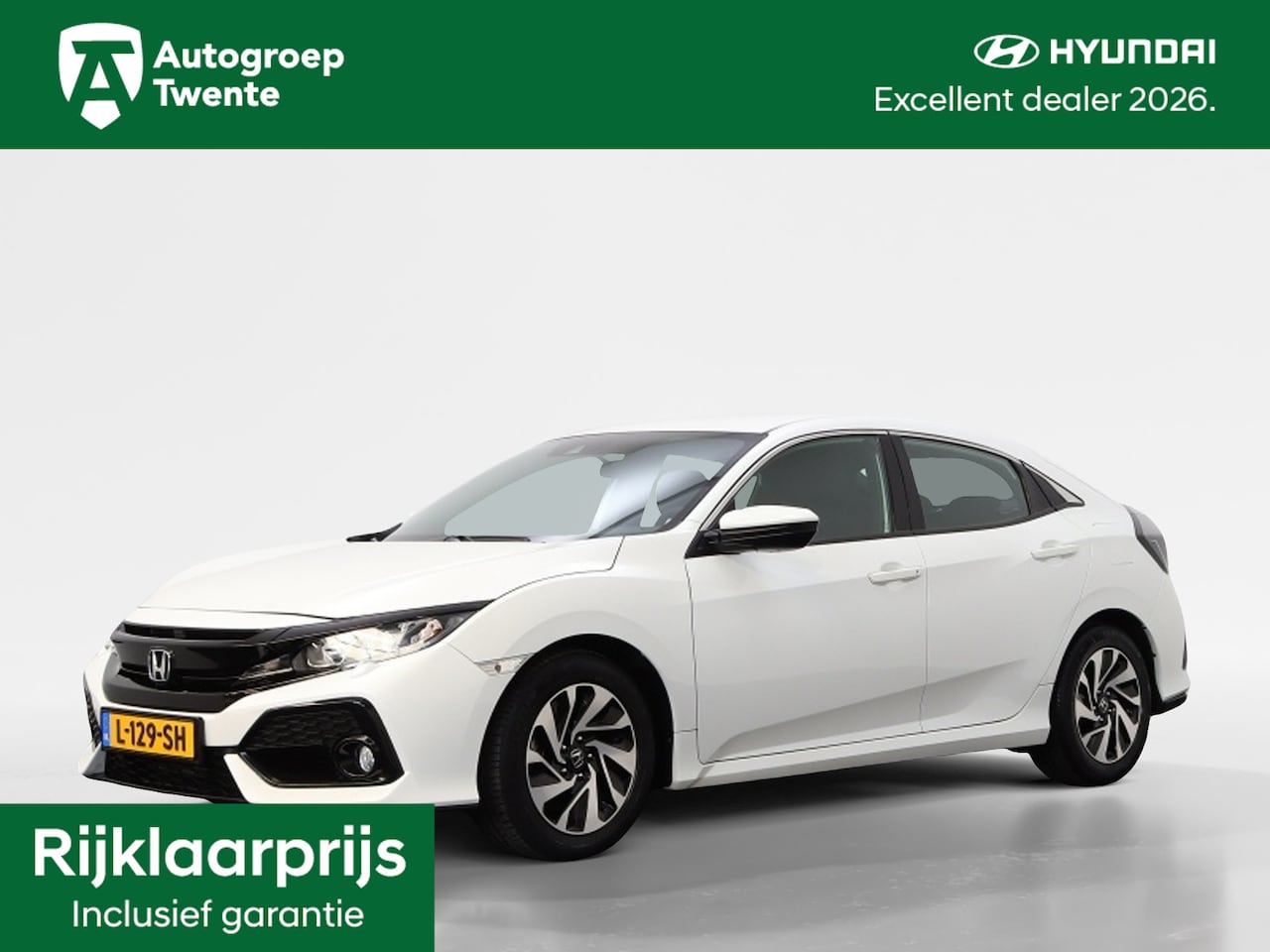 Honda Civic - 1.0 i-VTEC Comfort | Rijklaarprijs Inclusief Garantie ! | - AutoWereld.nl