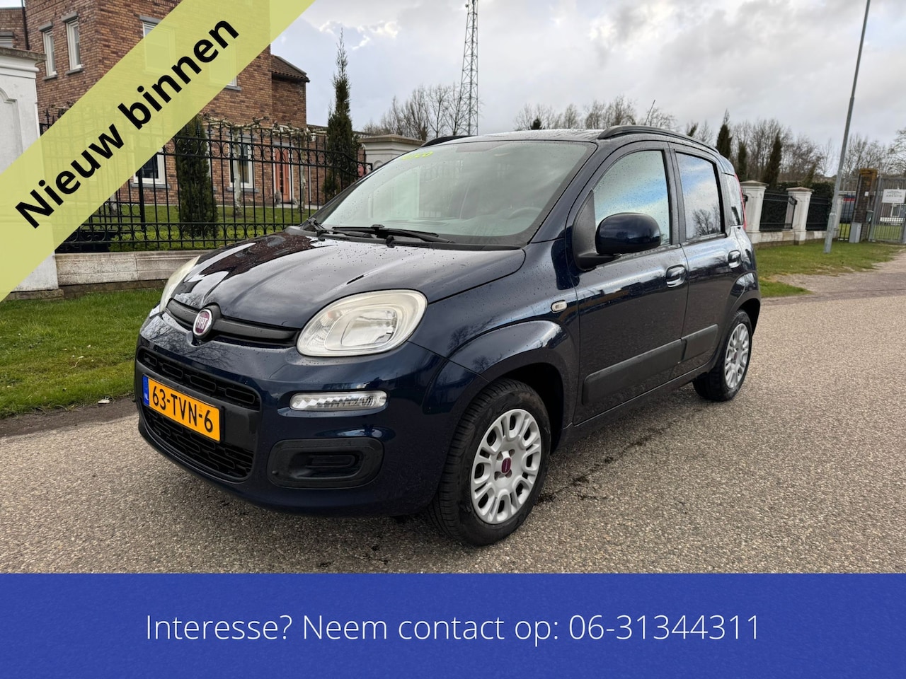 Fiat Panda - 0.9 TwinAir Lounge Airco Nieuwe Apk - AutoWereld.nl