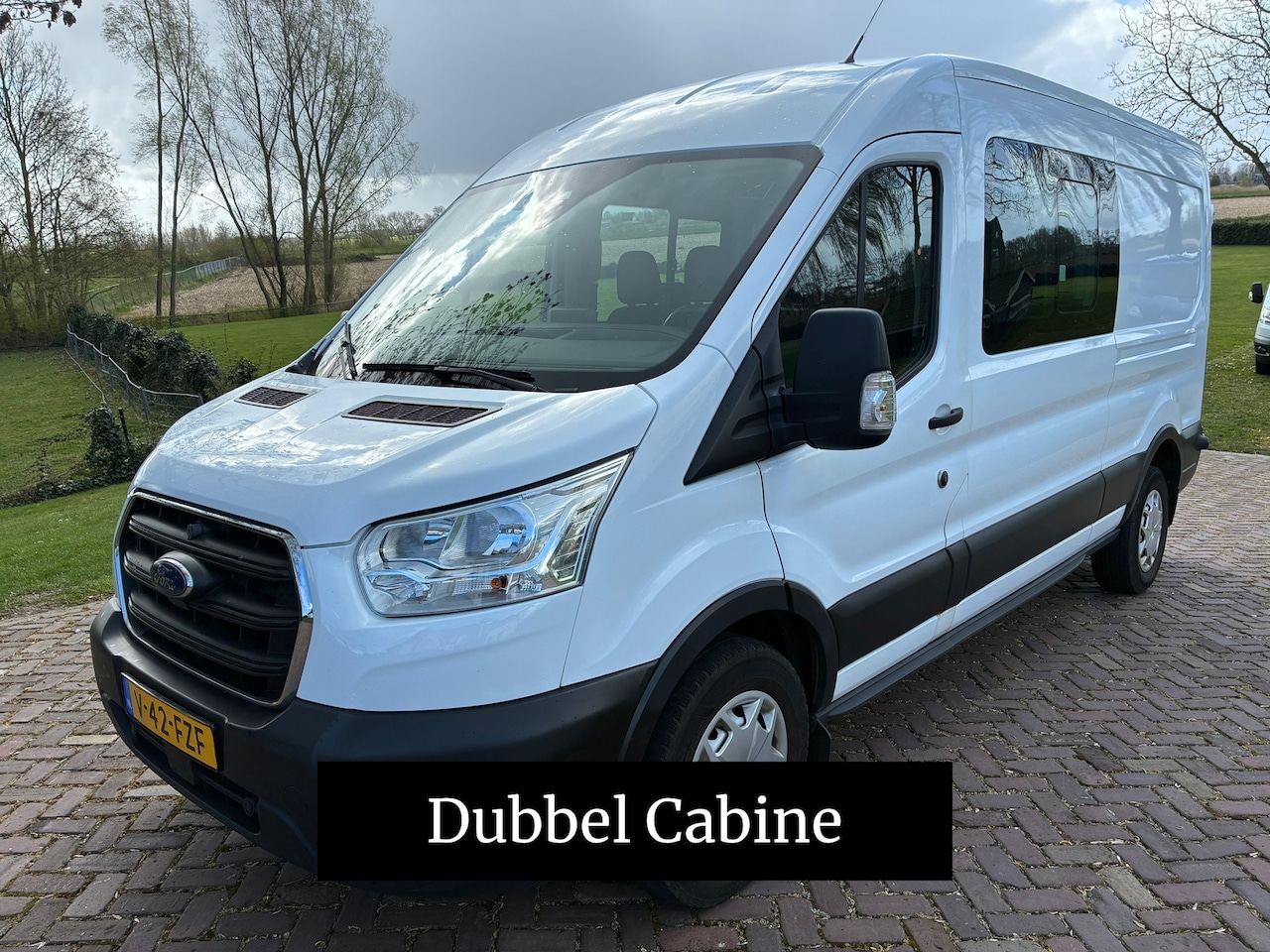 Ford Transit - 350 2.0 TDCI 130pk EURO 6 L3H2 Dubbele Cabine Trend - AutoWereld.nl