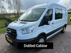 Ford Transit - 350 2.0 TDCI 130pk EURO 6 L3H2 Dubbele Cabine Trend