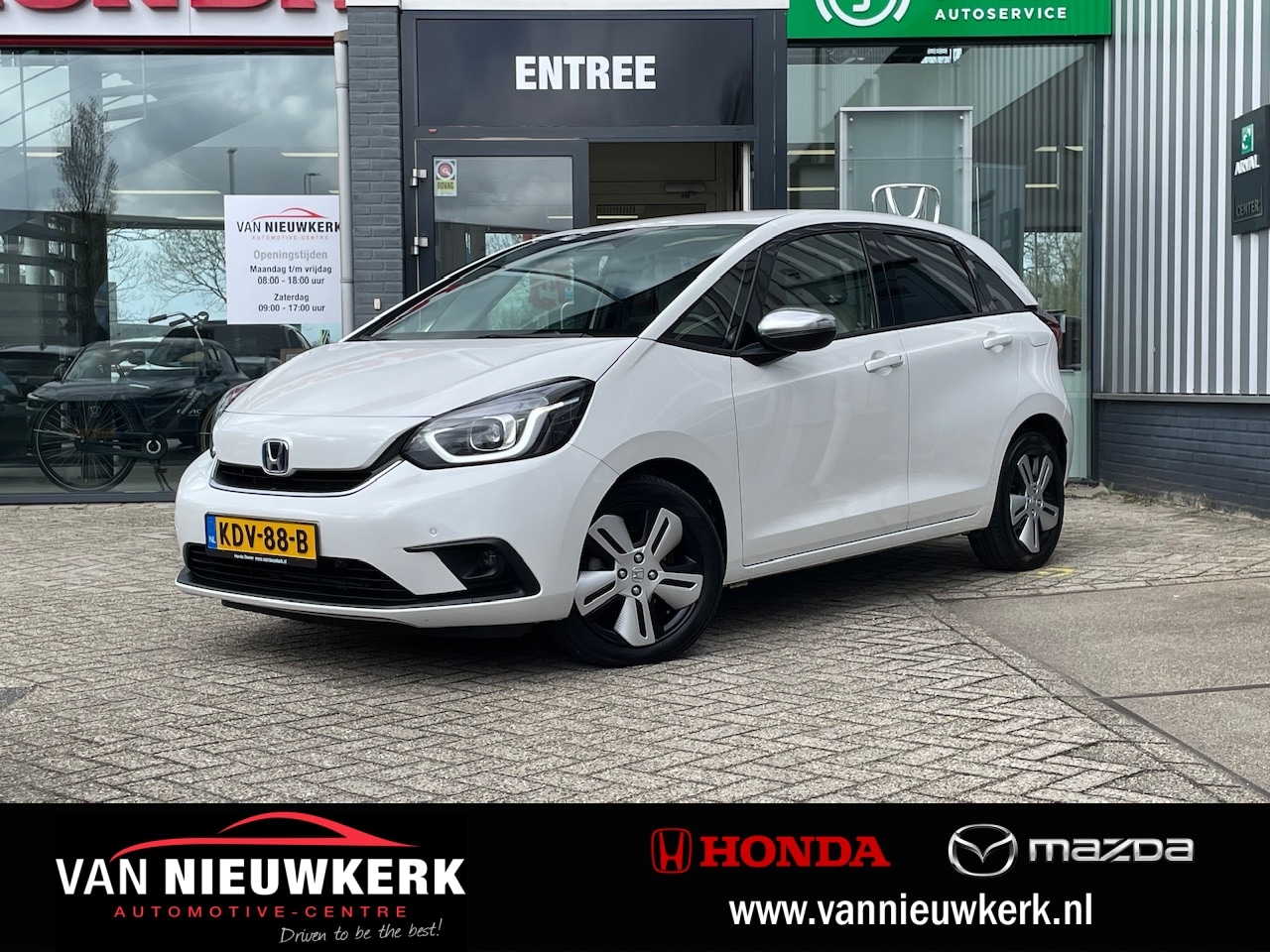 Honda Jazz - 1.5 e:HEV Hybrid Automaat Executive | Navi | Camera | Carplay & Android - AutoWereld.nl