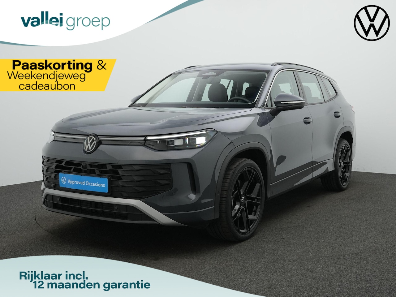 Volkswagen Tayron - 7-zits 1.5 eTSI 150 pk DSG Life Edition | Trekhaak | 360 camera | IQ Light | Stuur-/stoelv - AutoWereld.nl