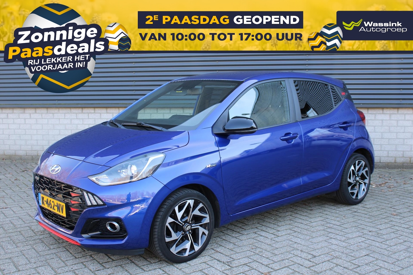 Hyundai i10 - 1.0i 100pk N-Line | Achteruitrijcamera | Stoelverwarming | Apple Carplay en Android Auto - AutoWereld.nl
