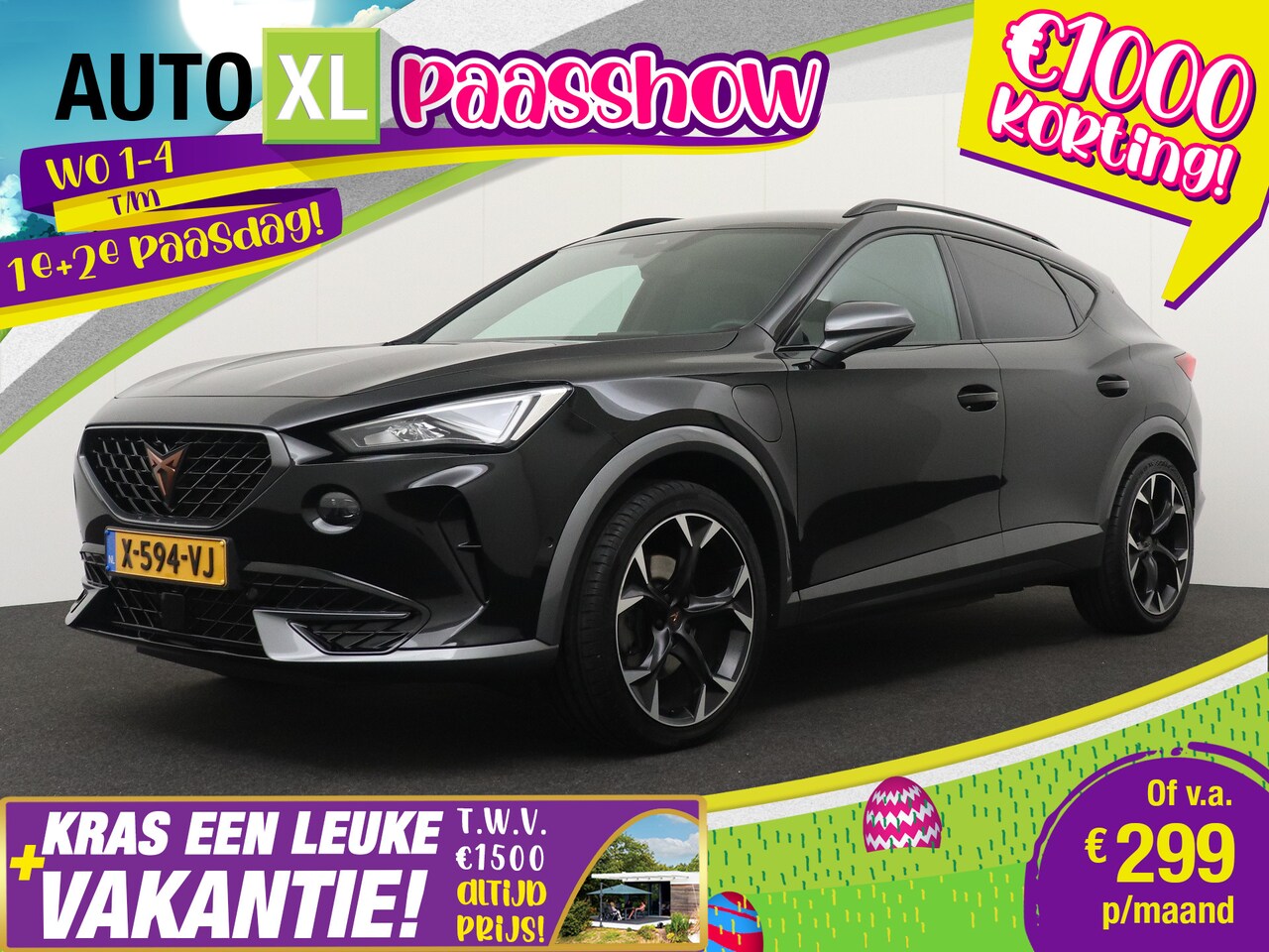 CUPRA Formentor - 1.4 e-Hybrid Performance Half-Leder Camera Adap.Cruise - AutoWereld.nl