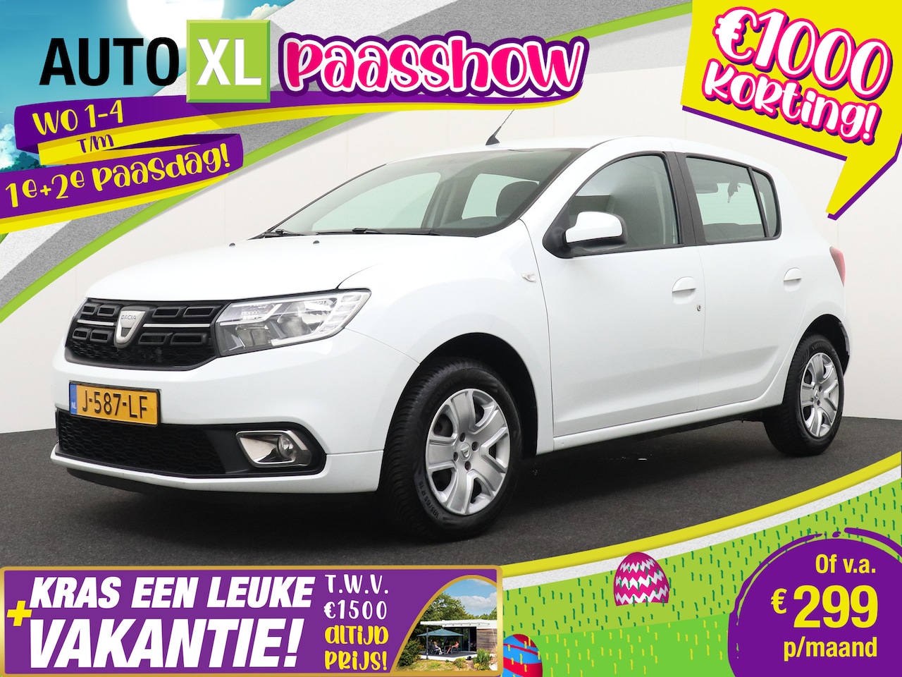 Dacia Sandero - 0.9 90 PK TCe Easy-R Comfort Cruise Airco LED - AutoWereld.nl
