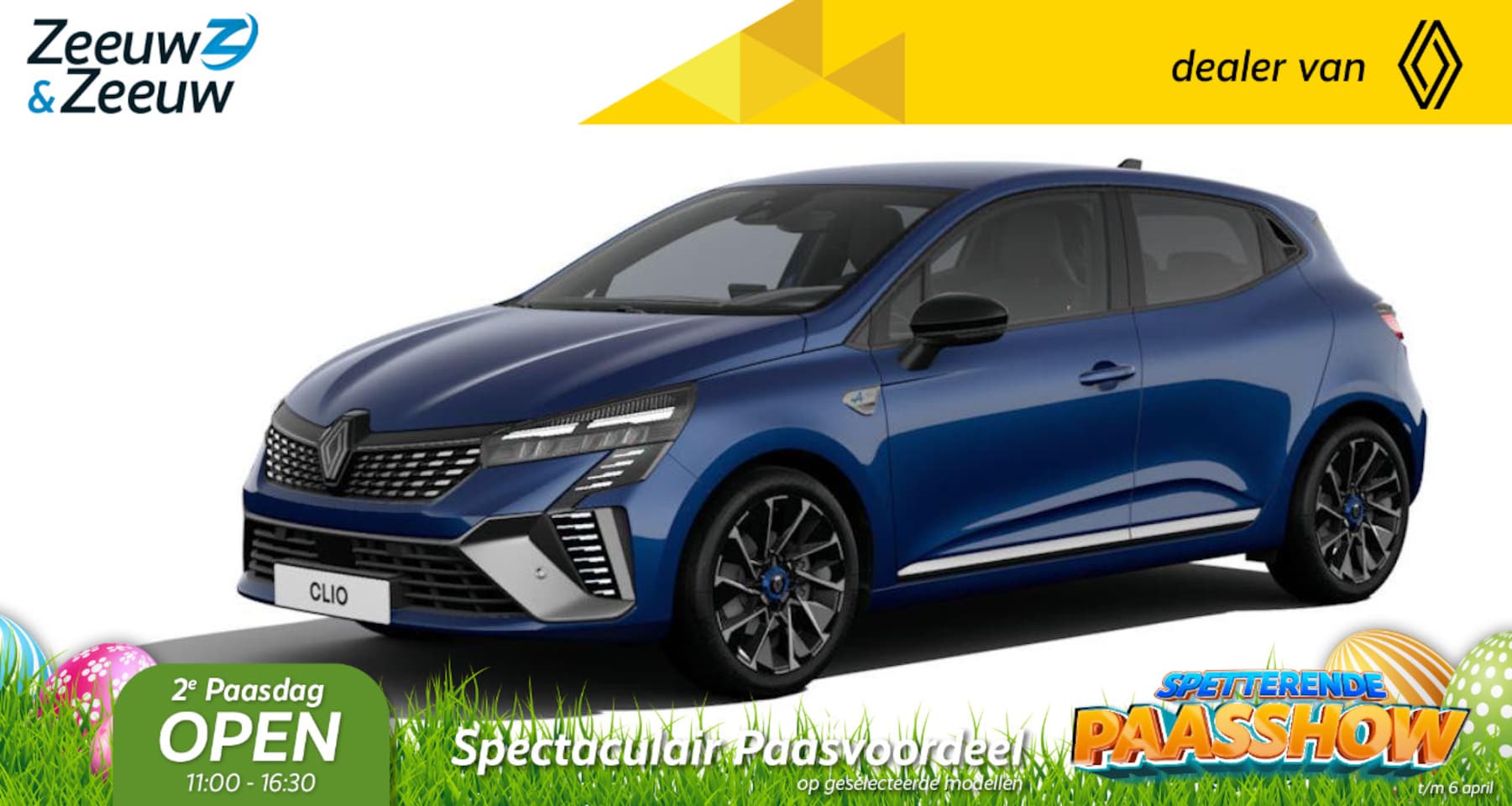 Renault Clio - 1.6 E-Tech Full Hybrid 145 esprit Alpine Uit voorraad leverbaar op is op - AutoWereld.nl