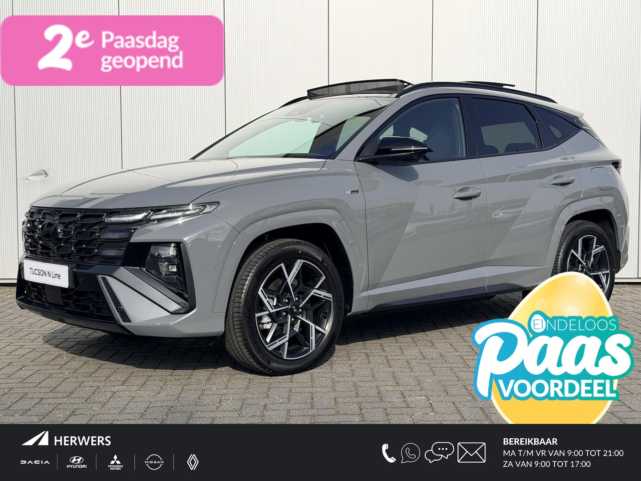 Hyundai Tucson - 1.6 T-GDI PHEV N Line Sky / GRATIS TREKHAAK OF ALL-SEASONBANDEN + € 2500 VOORDEEL / Panora - AutoWereld.nl