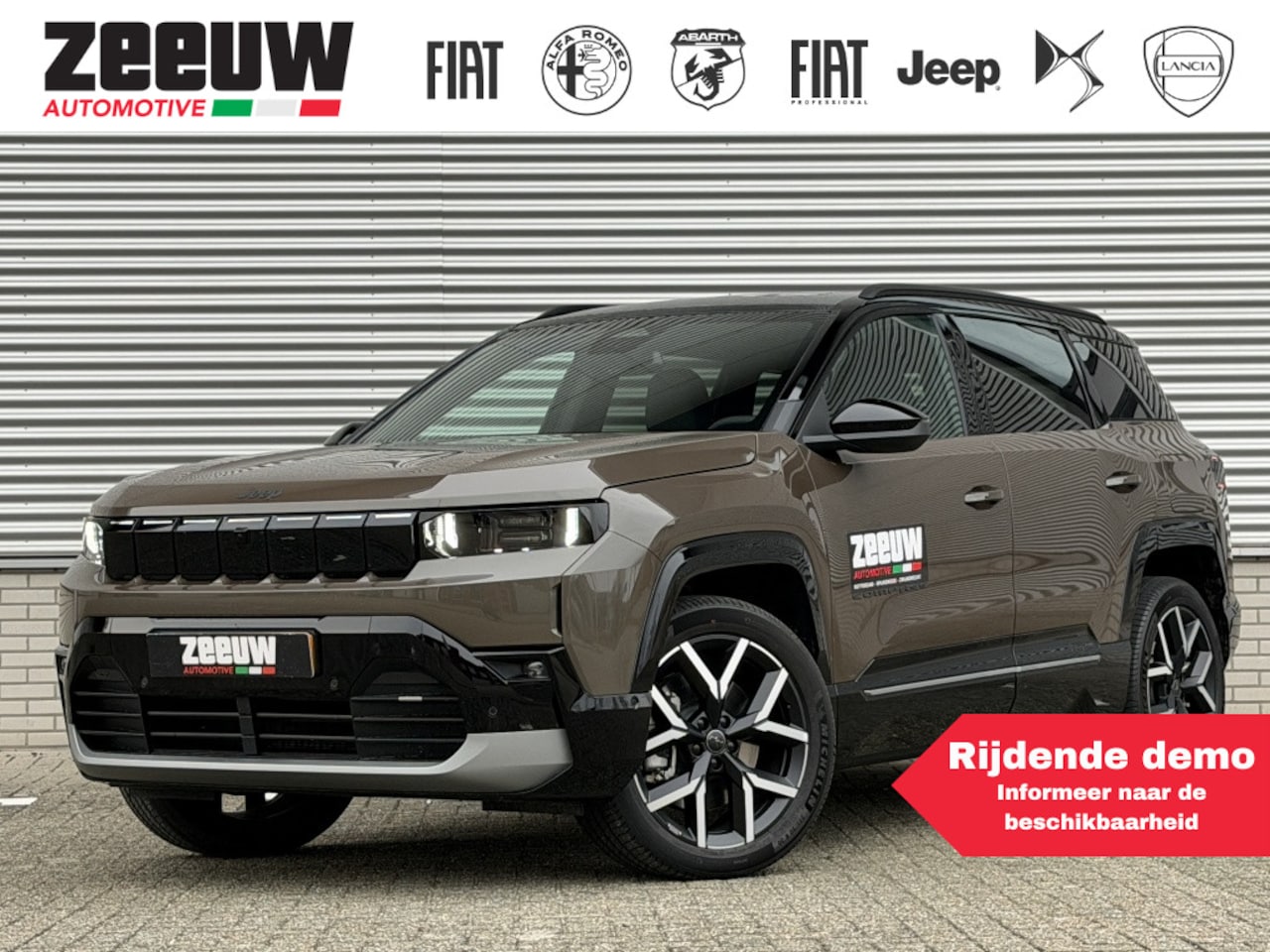 Jeep Compass - First Edition 74 kWh | Panoramadak | 360 Camera | Massage | Boek - AutoWereld.nl