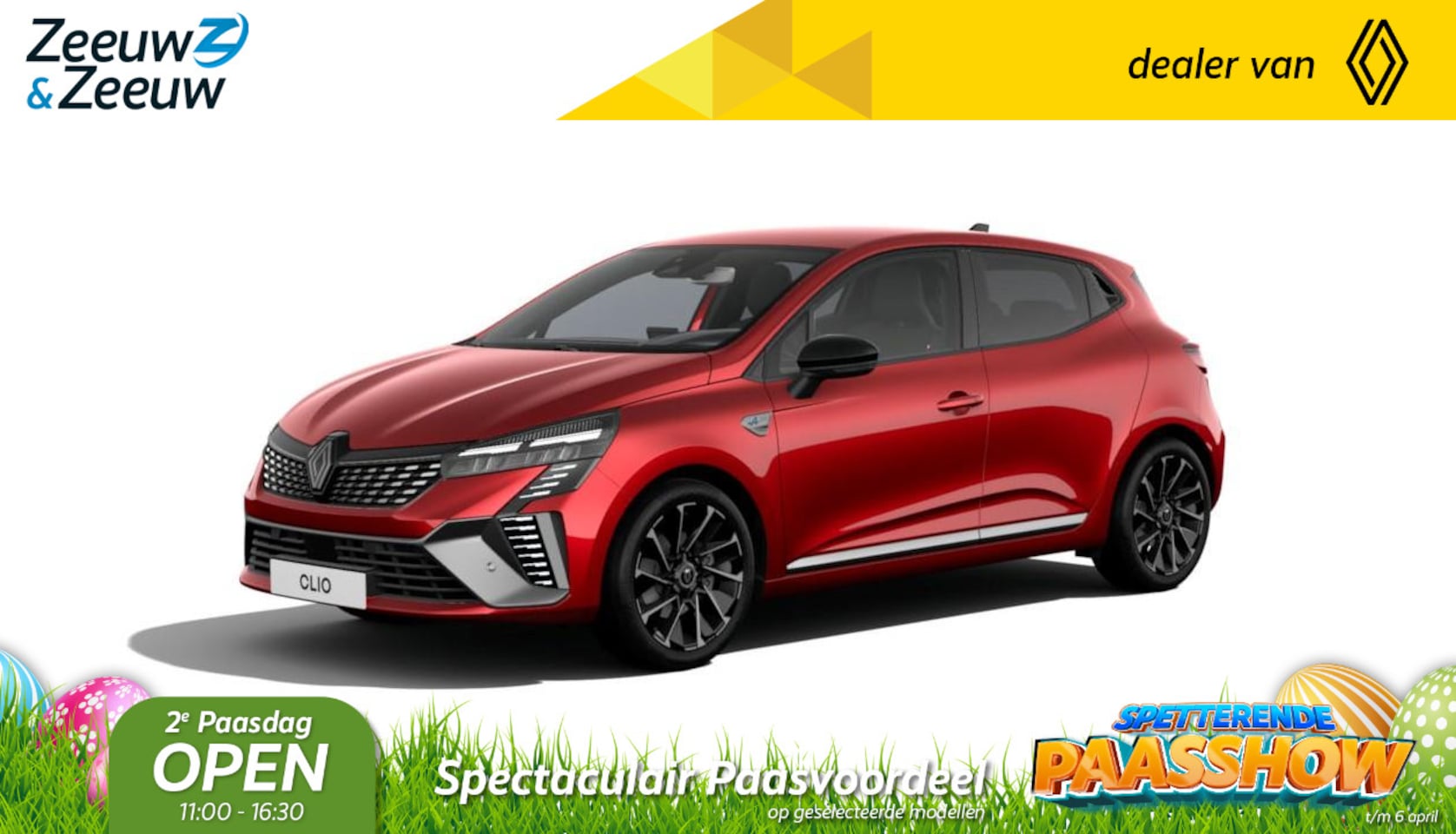 Renault Clio - 1.6 E-Tech Full Hybrid 145 esprit Alpine Uit voorraad leverbaar op is op - AutoWereld.nl