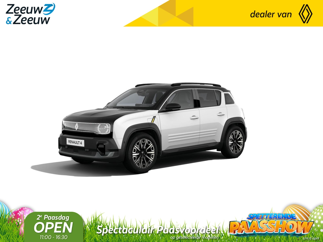 Renault 4 - comfort range iconic 52 kWh Op voorraad op is op - AutoWereld.nl
