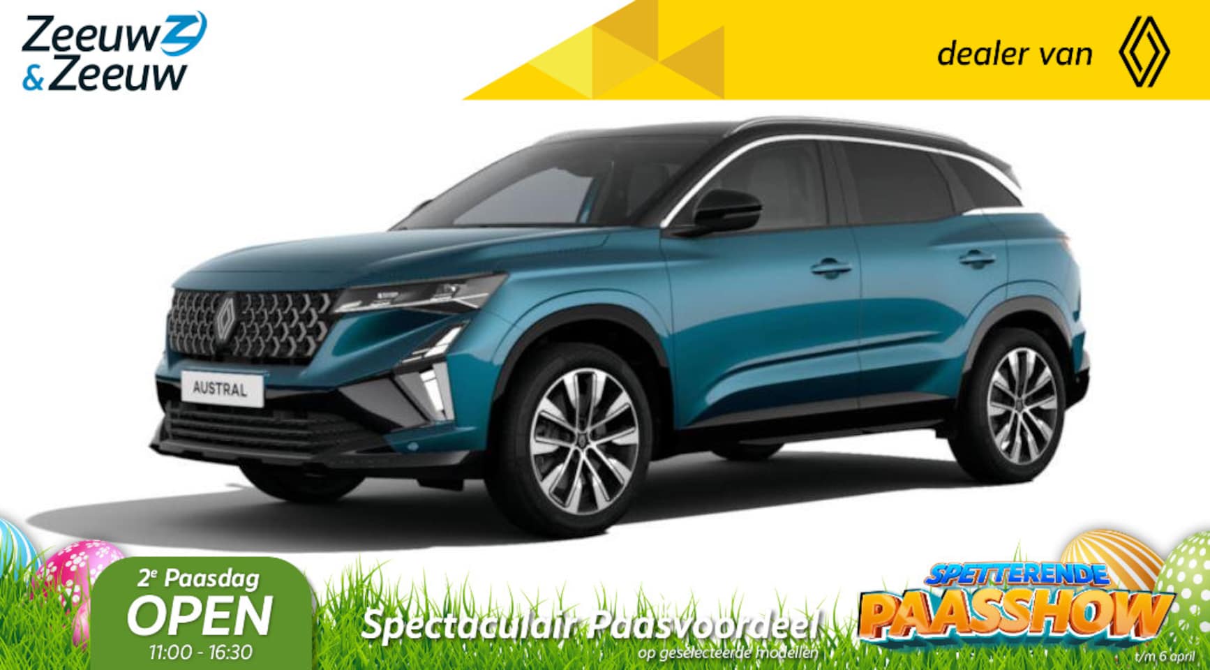 Renault Austral - (ANWB Private Lease Actie v.a. € 564,-) E-Tech full hybrid 200 Techno | Wij maken graag ee - AutoWereld.nl