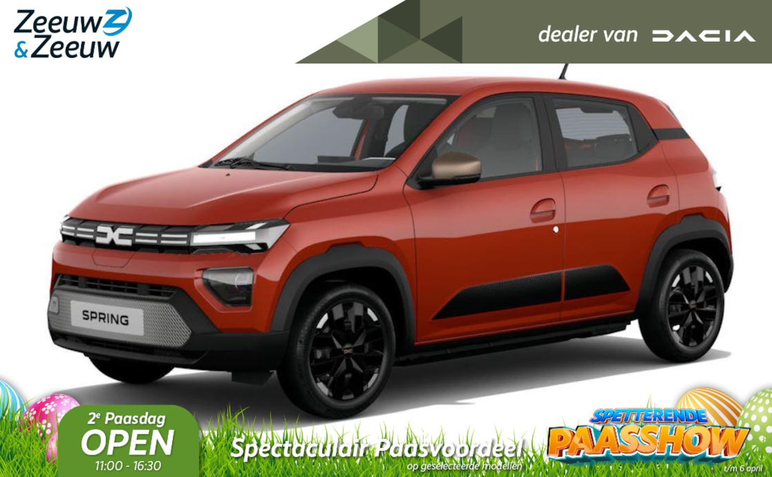 Dacia Spring - (Zeeuw & Zeeuw Private Lease Actie v.a. € 279,-) Extreme 100 | Wij maken graag een Private - AutoWereld.nl