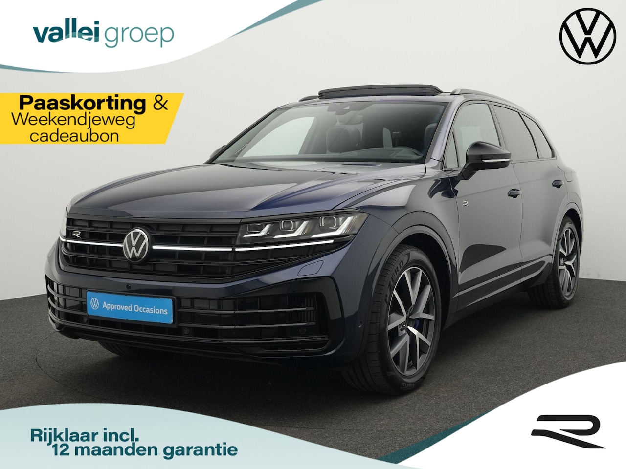 Volkswagen Touareg - R 3.0 TSi 462 pk tiptronic eHybrid 4MOTION | R-Line | Panoramadak | Luchtvering | Head-up - AutoWereld.nl