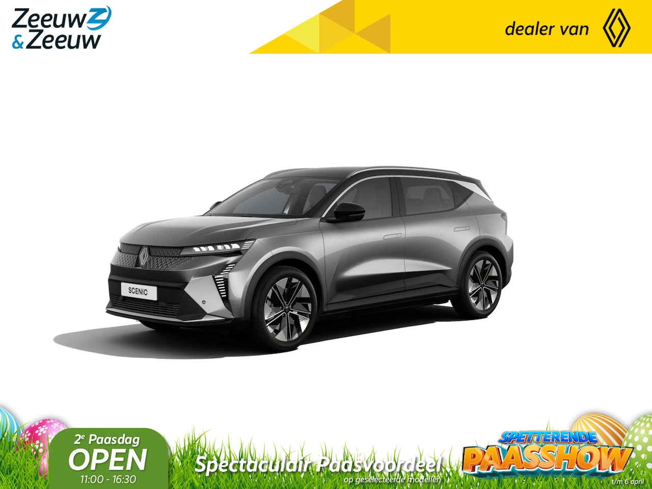 Renault Scenic E-Tech - Techno 170 pk comfort range | Nu leverbaar met €6100,- extra Zeeuw & Zeeuw voorraadkorting - AutoWereld.nl