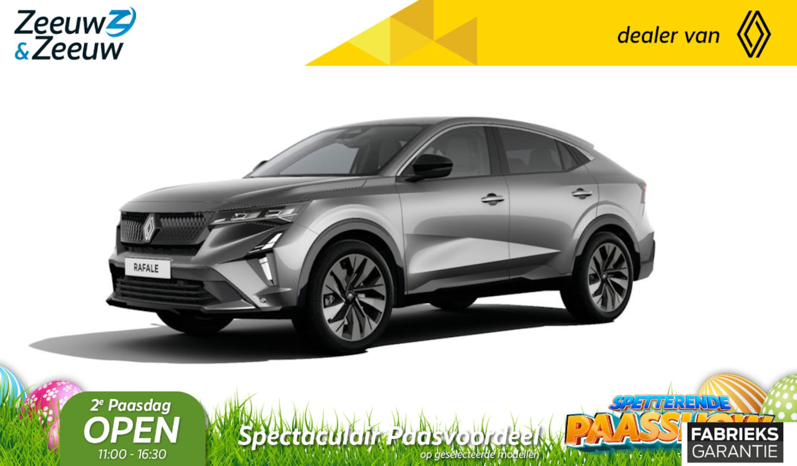 Renault Rafale - Techno E-Tech full hybrid 200 | NU met €7200,- EXTRA Zeeuw & Zeeuw voorraadkorting en met - AutoWereld.nl