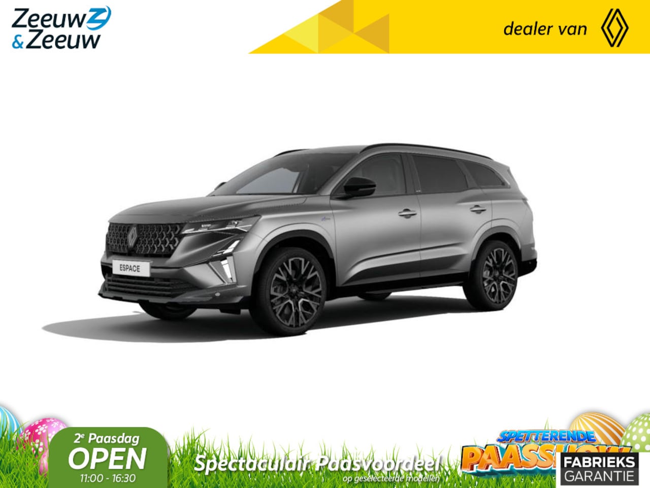 Renault Espace - E-Tech full hybrid 200 esprit Alpine 7p. Nieuw model | NU met € 2500,- Zeeuw & Zeeuw voorr - AutoWereld.nl