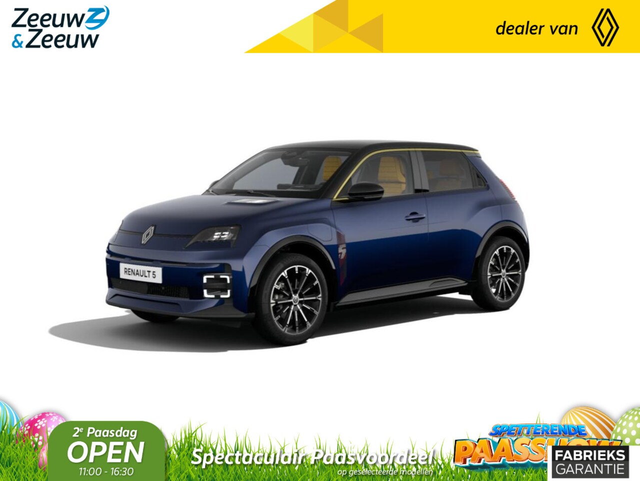 Renault 5 - urban range iconic cinq 40 kWh | Auto van het Jaar 2025 | Nu leverbaar met €1500,- extra v - AutoWereld.nl