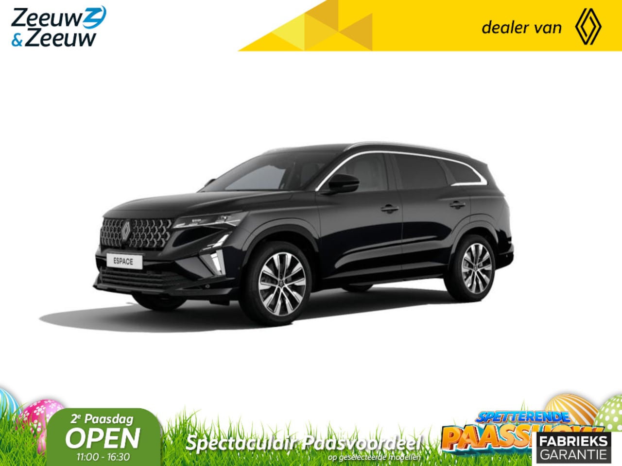 Renault Espace - E-Tech full hybrid 200 techno 5p. Nieuw Model | Nu met €2500,- Zeeuw & Zeeuw voorraadkorti - AutoWereld.nl