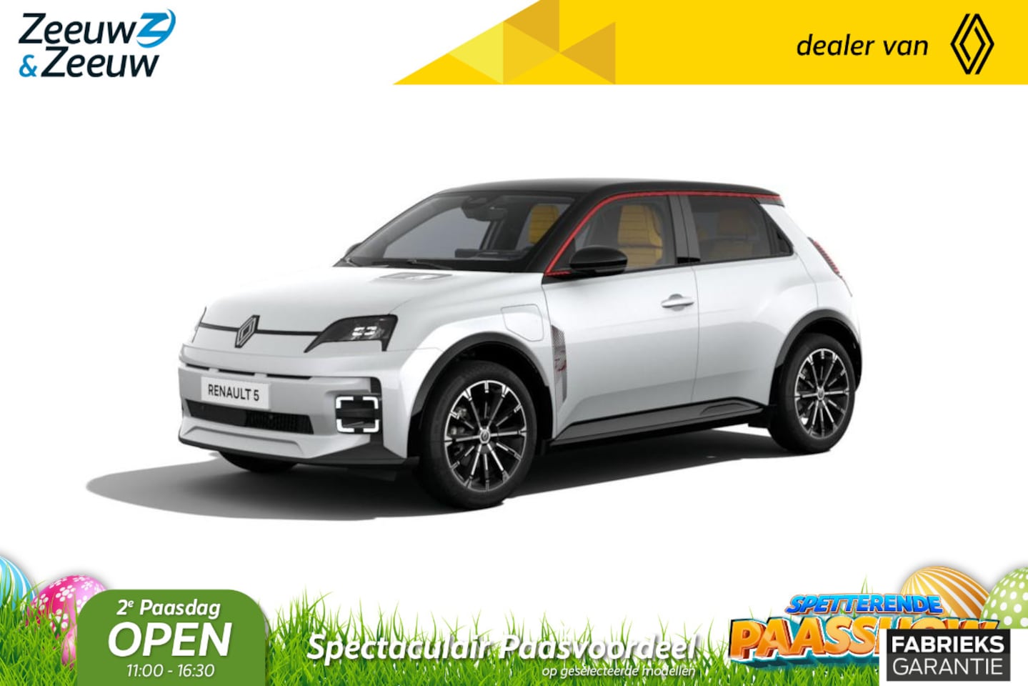 Renault 5 - urban range iconic cinq 40 kWh | Auto van het Jaar 2025 | Nu leverbaar met €1500,- extra v - AutoWereld.nl