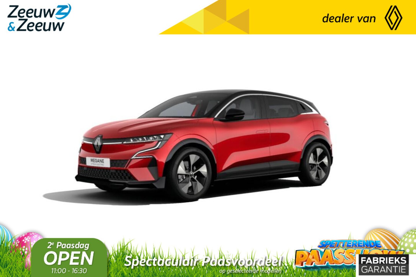 Renault Mégane E-Tech - comfort range techno 60 kWh MY25 | NU met GRATIS 5 jaar garantie en met € 3000,- Zeeuw & Z - AutoWereld.nl