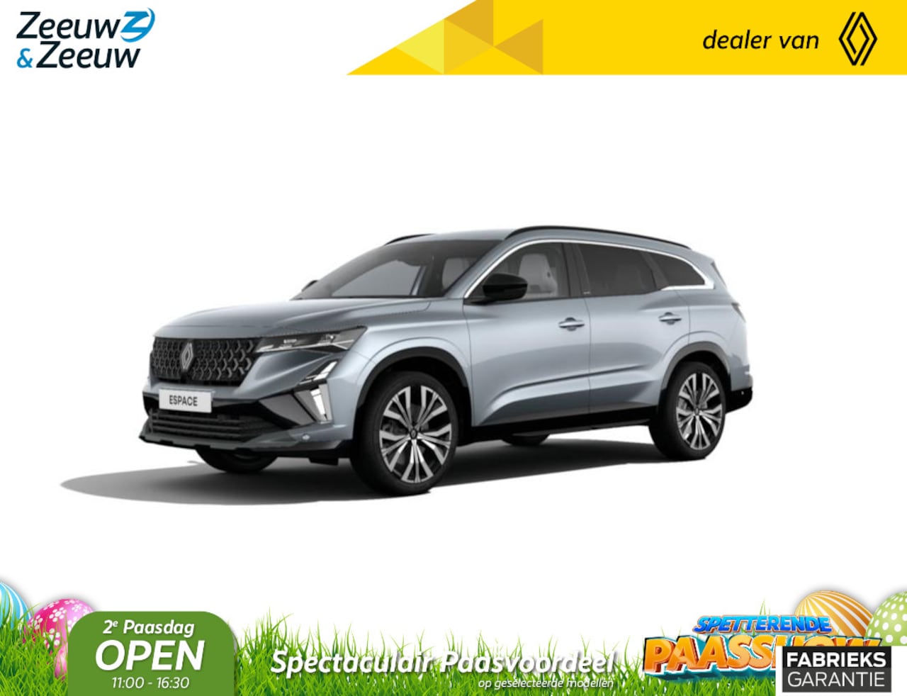Renault Espace - E-Tech full hybrid 200 iconic 7p. Nieuw model | NU met € 2500,- Zeeuw en Zeeuw voorraadkor - AutoWereld.nl