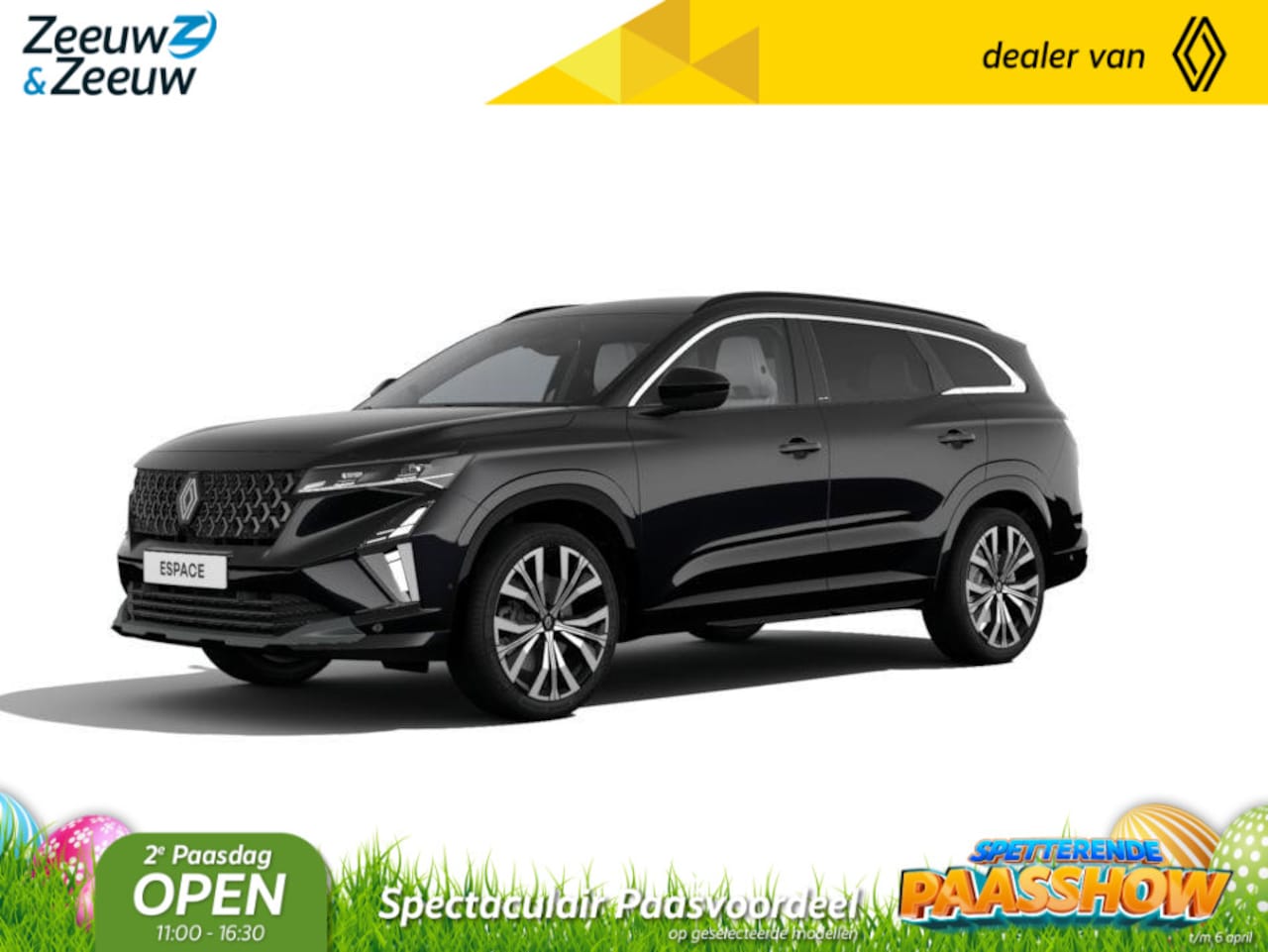 Renault Espace - E-Tech full hybrid 200 iconic 7p. | Uit voorraad leverbaar met € 8.500,- Zeeuw & Zeeuw voo - AutoWereld.nl