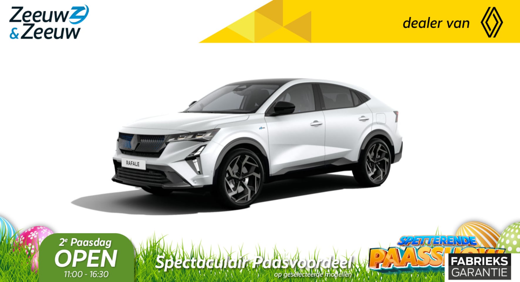 Renault Rafale - E-Tech 4x4 plug-in hybrid 300 atelier Alpine | Nu te bestellen met €1000,- EXTRA Zeeuw & Z - AutoWereld.nl