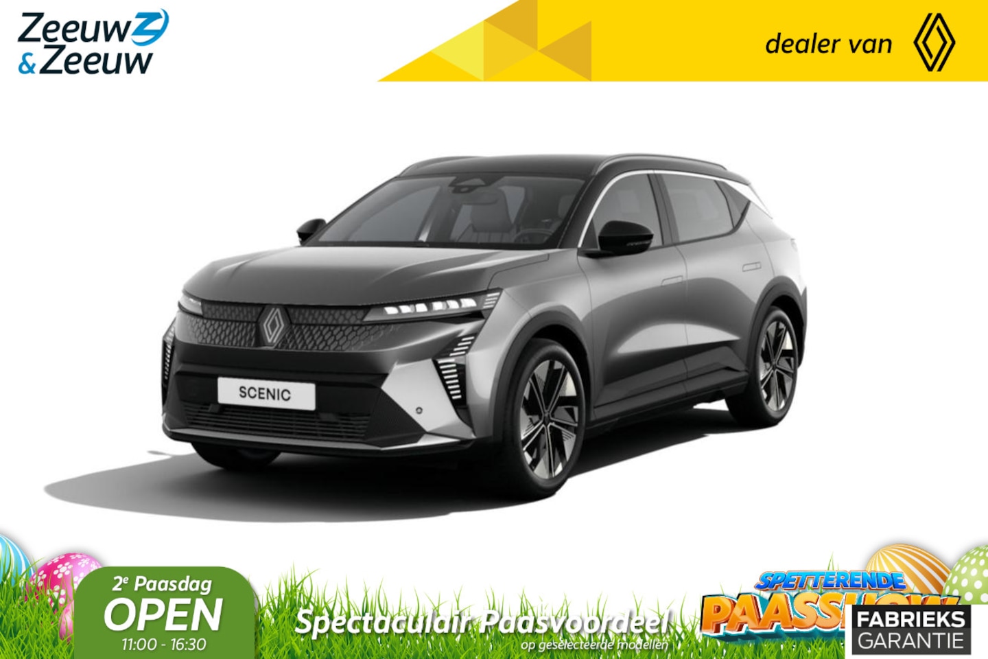 Renault Scenic E-Tech - EV60 comfort range techno | Nu leverbaar met €3.000,- extra Zeeuw & Zeeuw voorraadkorting! - AutoWereld.nl