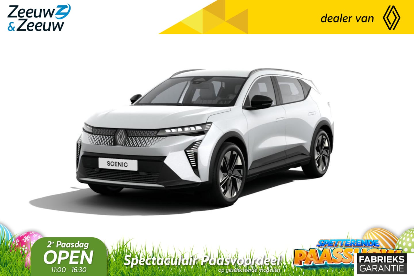 Renault Scenic E-Tech - EV60 comfort range evolution | Nu leverbaar met €3.000,- extra Zeeuw & Zeeuw voorraadkorti - AutoWereld.nl