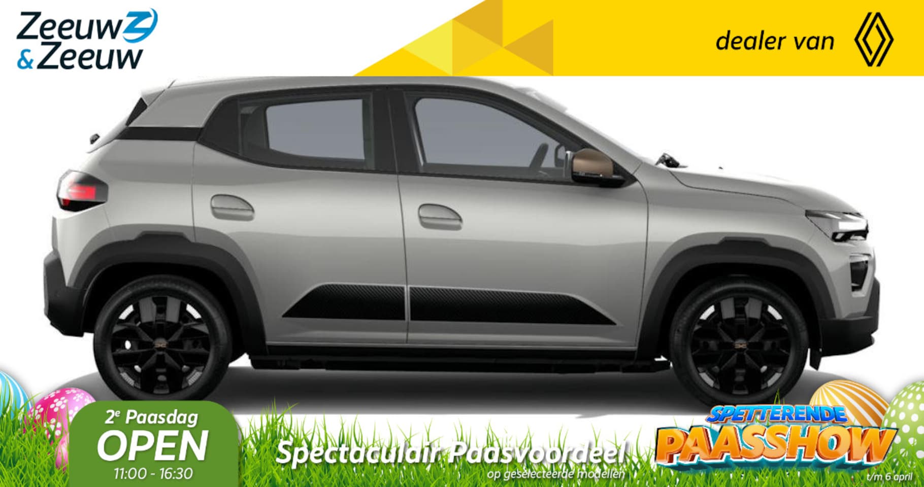 Dacia Spring - (ANWB Private Lease Actie v.a. € 284,-) Extreme 100 | GOEDKOOPSTE ELEKTRISCHE AUTO IN NL | - AutoWereld.nl