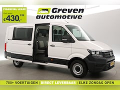 Volkswagen Crafter - 2.0 TDI 177PK L3H2 | DC | 6 Zits | 3000kg Trekgew. | Trekhaak | Airco | Cruise | Carplay |