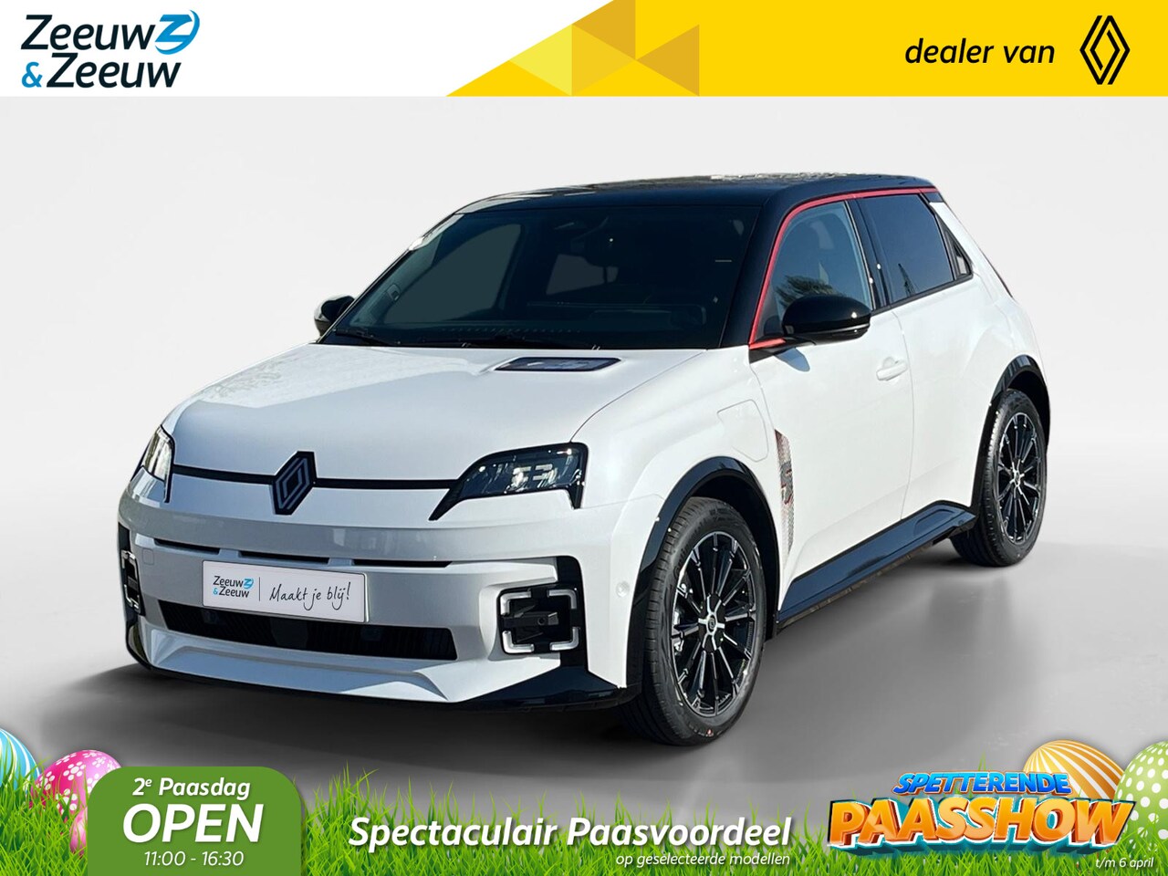 Renault 5 - comfort range iconic cinq 52 kWh | OP VOORRAAD OP =OP  NU MET €2.500,- SALE & SALE KORTING - AutoWereld.nl