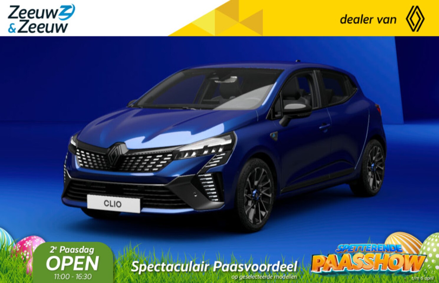 Renault Clio - E-Tech Full Hybrid 145 Esprit Alpine | NU met € 3000,- Zeeuw en Zeeuw RUN OUT korting | + - AutoWereld.nl